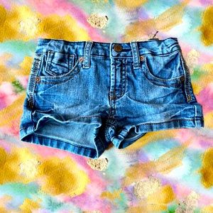Girls denim shorts